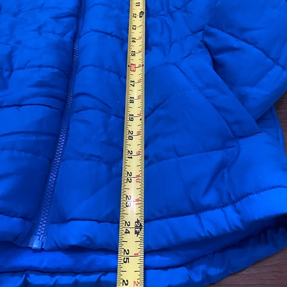 EUC Eddie Bauer Blue Puffer Jacket Youth XL 16 - Picture 9 of 12